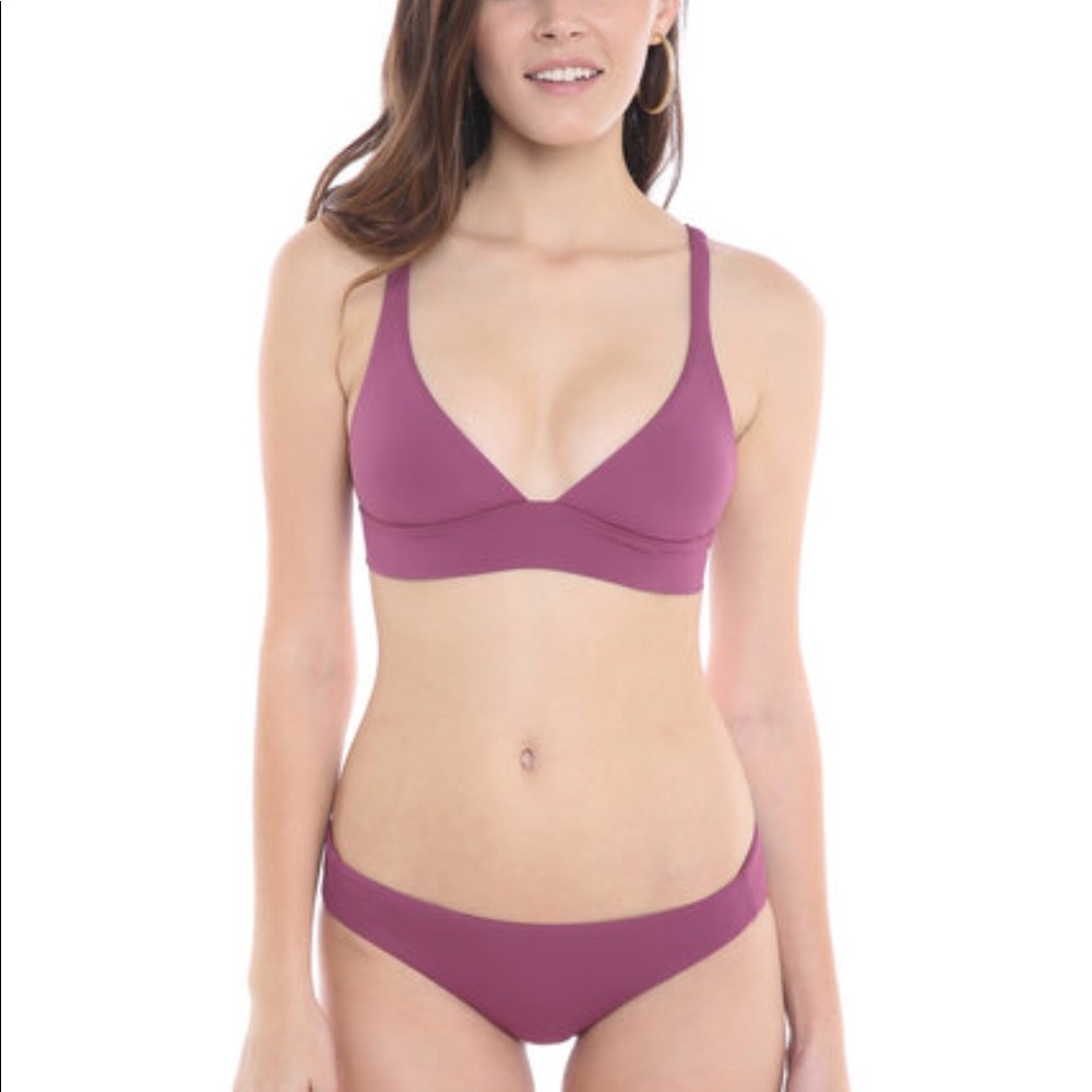 New Billbong purple two piece